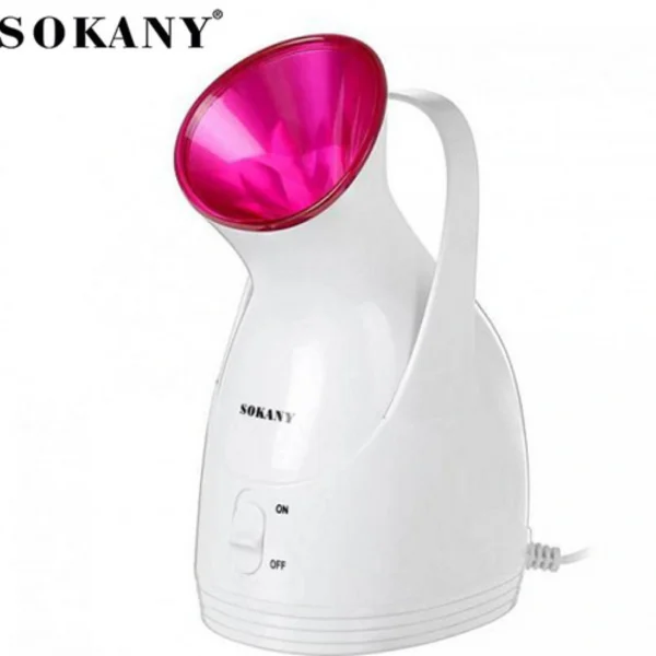 Sokany Συσκευή Nano-ionic Ατμού Ενυδάτωσης Καθαρισμού & Περιποίησης Προσώπου - Σάουνα Προσώπου - Λευκό