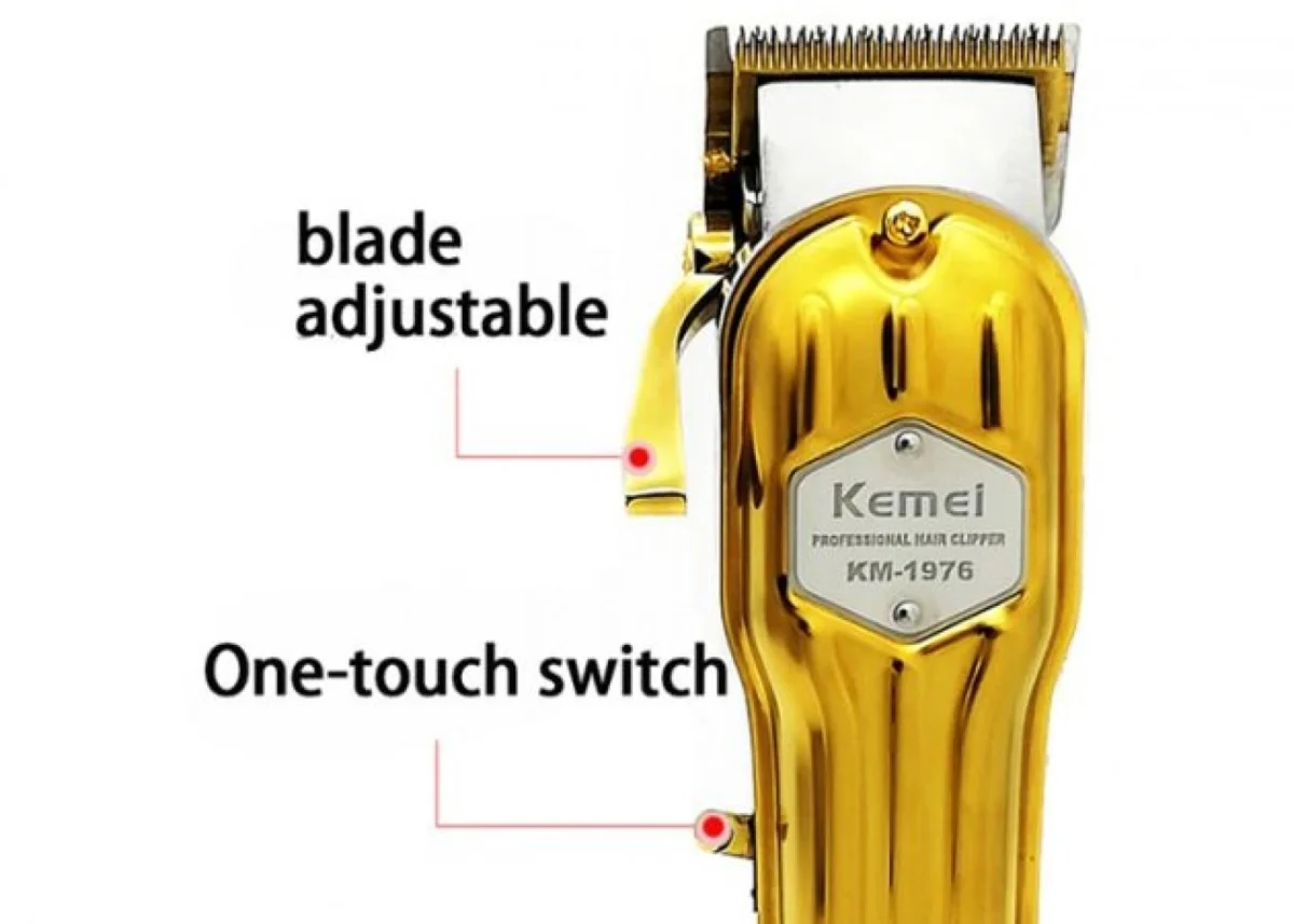 Επαναφορτιζόμενη Επαγγελματική Κουρευτική Μηχανή Kemei