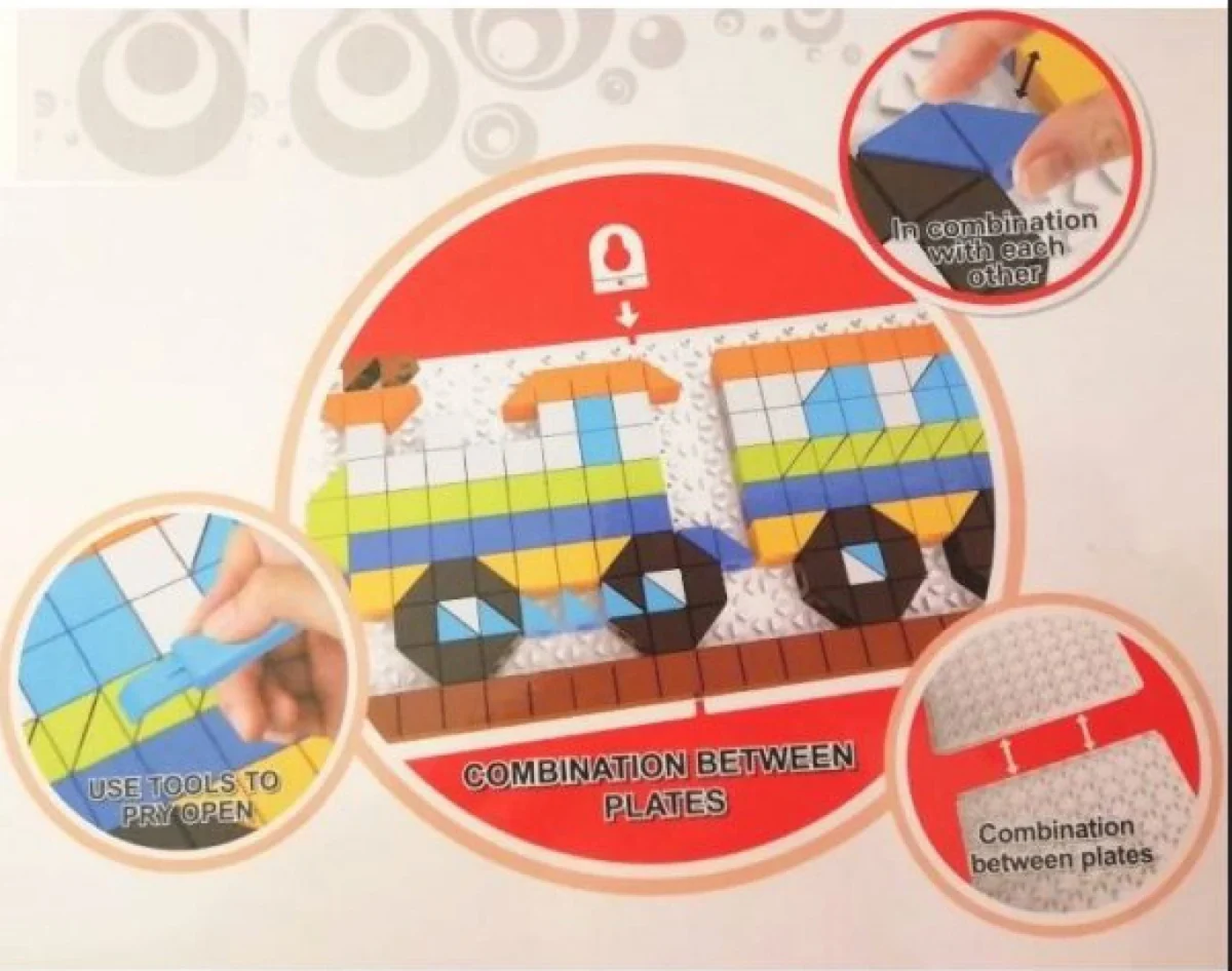 4 σε 1 3D Παζλ DIY Τraffic 248 Κομμάτια 4+ ετών