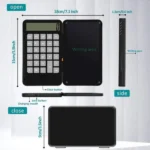 Αριθμομηχανή και Ψηφιακό Σημειωματάριο 6,5″ LCD 2 σε 1 Επαναφορτιζόμενο