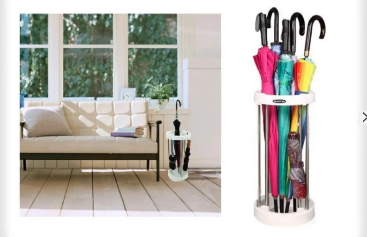 Βάση - Θήκη για 10 Ομπρέλες - Μεγάλη Ομπρελοθήκη Rain Stand Stela