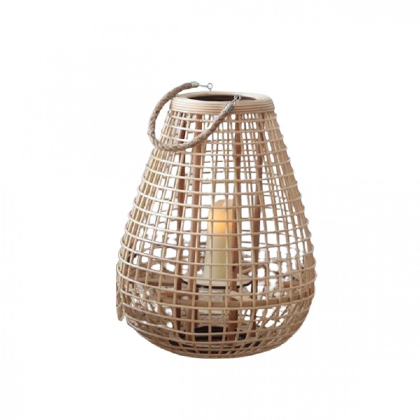 Μικρό Επιδαπέδιο 28x28x52cm Διακοσμητικό Boho Φαναράκι Bamboo 5871-FIJI Μικρό Επιδαπέδιο 28x28x52cm Διακοσμητικό Boho Φαναράκι Bamboo 5871-FIJI