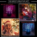 LED 3D Τρισδιάστατο Φωτιστικό - Illusion Led One Piece Monkey D. Luffy