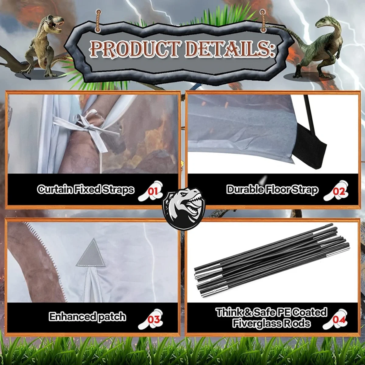 Παιδική Σκηνή Κάστρο για Παιχνίδι με Ουράνια Τόξα & Μονόκερους 122x122x107cm έως 3 Παιδιά