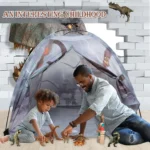 Παιδική Σκηνή Κάστρο για Παιχνίδι με Ουράνια Τόξα & Μονόκερους 122x122x107cm έως 3 Παιδιά