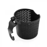 Ποτηροθήκη Αυτοκινήτου Σιλικόνης Μαύρη