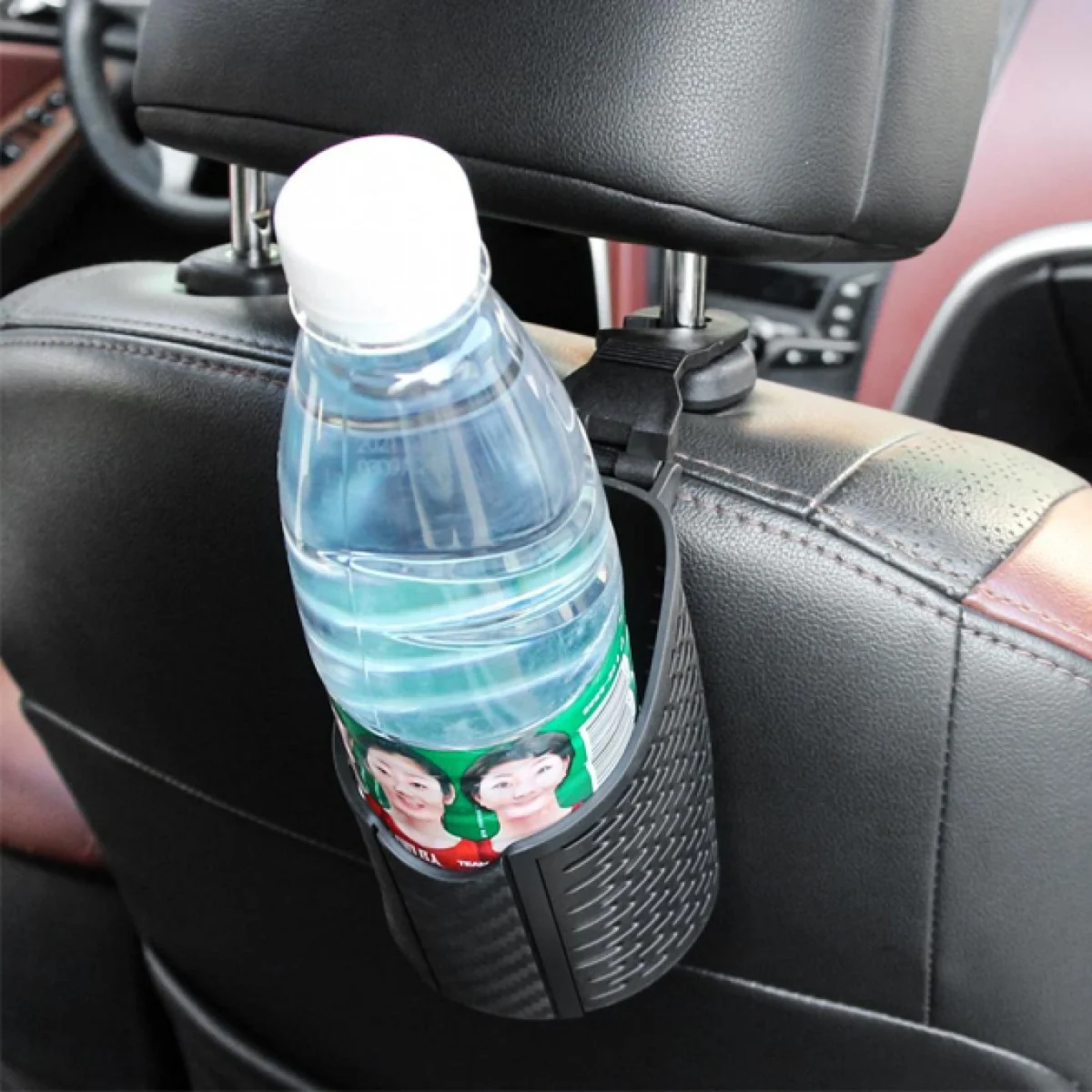 Ποτηροθήκη Αυτοκινήτου Σιλικόνης Μαύρη