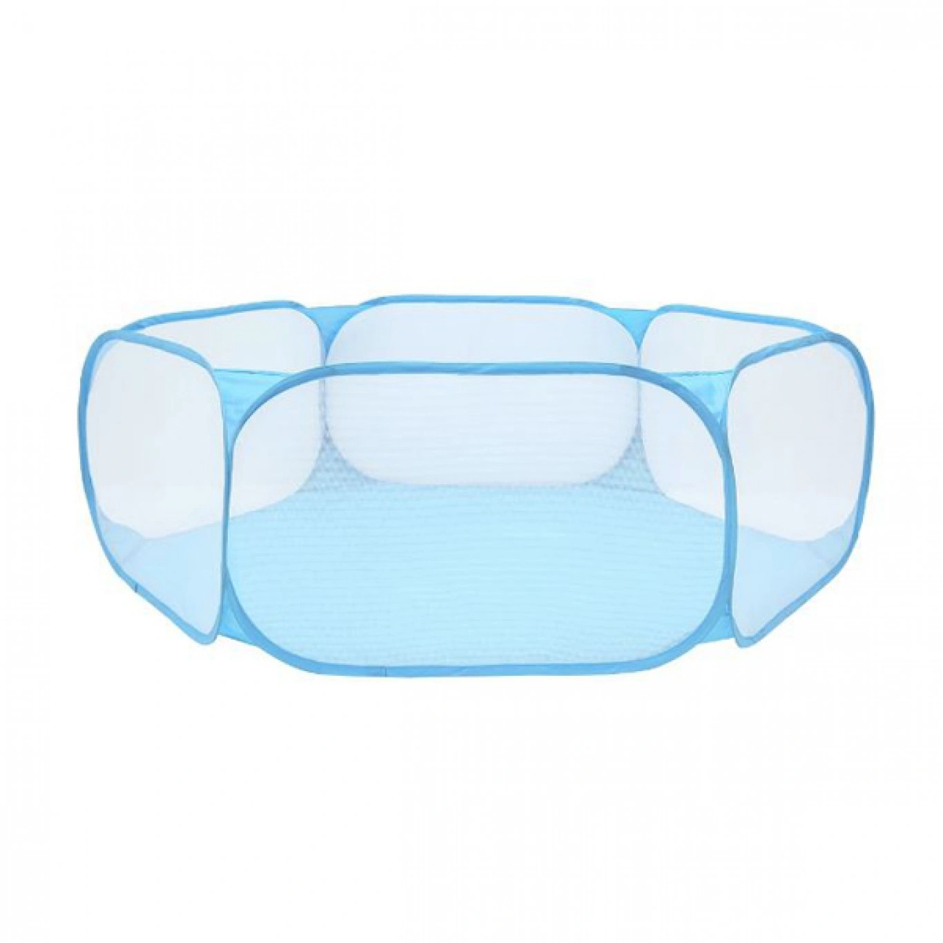 Εξάγωνο Αναδιπλούμενο Παιδικό Πάρκο Μπλέ Εξάγωνο Αναδιπλούμενο Παιδικό Πάρκο Μπλέ