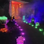 Σετ 6 Ηλιακά Φωτιστικά Κήπου Καρφωτά LED Solar Garden Light Ρετρό Σχεδιασμός OEM