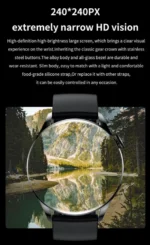 Ρολόι Αφής Keshuyu GT5 46mm Smartwatch με Παλμογράφο