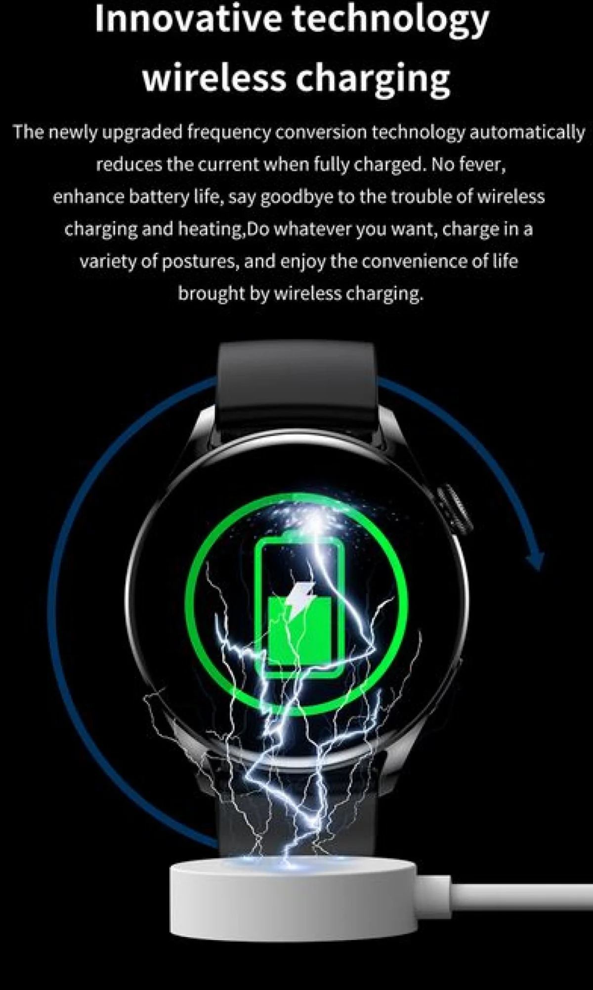 Ρολόι Αφής Keshuyu GT5 46mm Smartwatch με Παλμογράφο