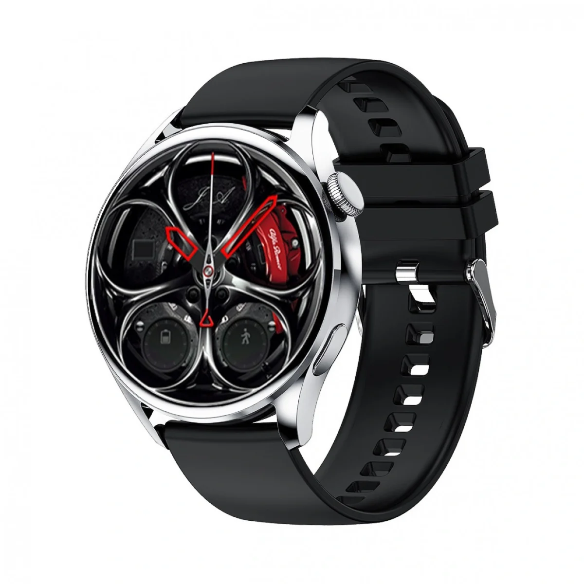 Ρολόι Αφής GT5 46mm Smartwatch με Παλμογράφο