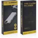 8 In 1 USB-C Docking Station με HDMI - Ethernet - Usb3.0 - Vga - Card Reader