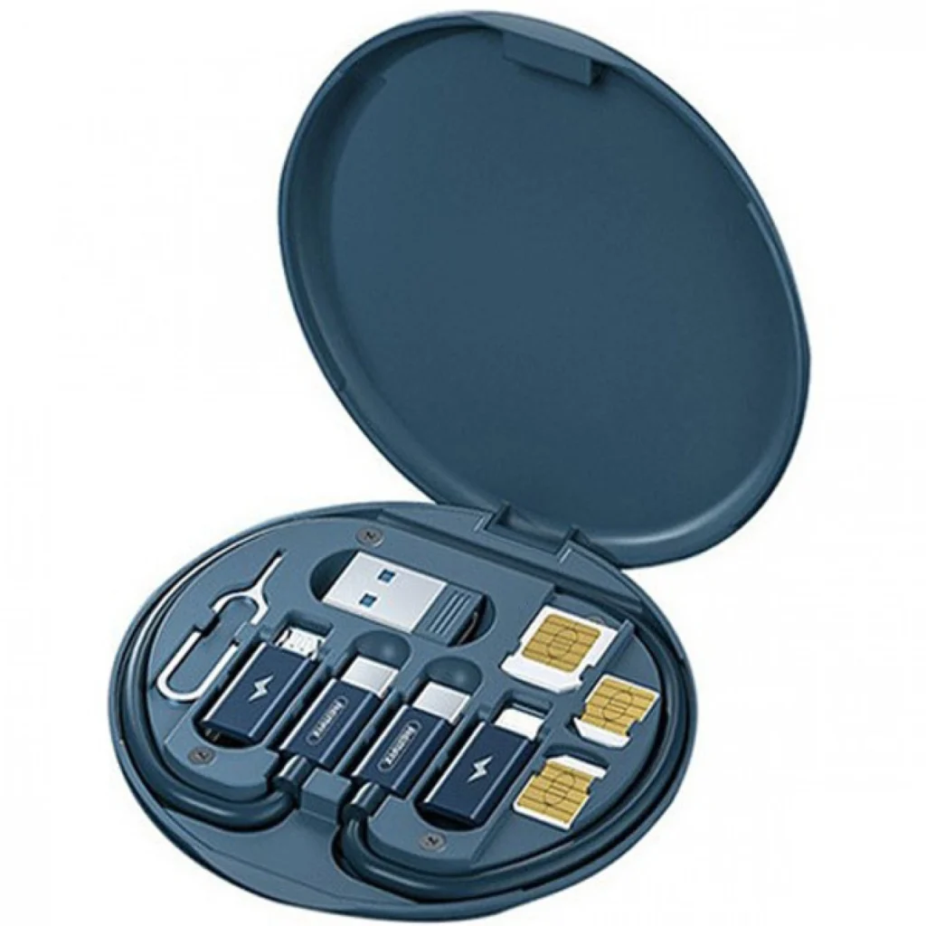 Mini Κασετίνα Αντάπτορες USB Type-C, Θήκη Nano Sim & Stand Κινητού - Remax