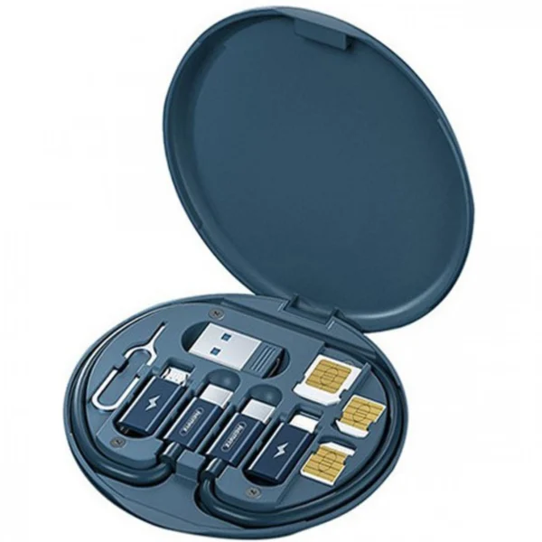 Mini Κασετίνα Αντάπτορες USB Type-C, Θήκη Nano Sim & Stand Κινητού - Remax