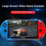 Επαναφορτιζόμενη Φορητή Ρετρό Παιχνιδομηχανή X12PLUS με HD Μεγάλη Οθόνη 7"