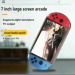 Επαναφορτιζόμενη Φορητή Ρετρό Παιχνιδομηχανή X12PLUS με HD Μεγάλη Οθόνη 7"