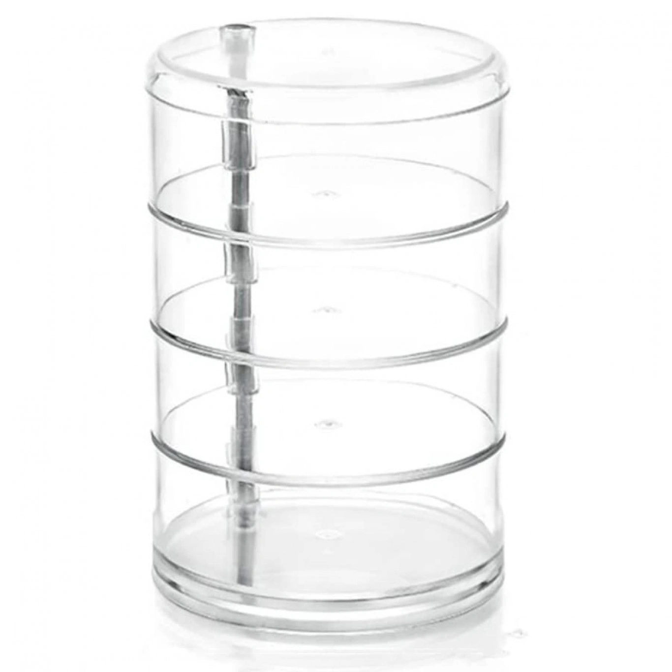 Πολυλειτουργική Περιστρεφόμενη Κοσμηματοθήκη - Μπιζουτιέρα - Κουτί Αποθήκευσης 4 Επιπέδων Διάφανη 16x11.5cm Πολυλειτουργική Περιστρεφόμενη Κοσμηματοθήκη - Μπιζουτιέρα - Κουτί Αποθήκευσης 4 Επιπέδων Διάφανη 16x11.5cm