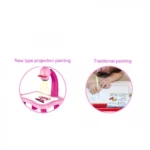 Προτζέκτορ Ζωγραφικής Εκπαιδευτικό Παιχνίδι Led Projector Art Drawing Table Projector 25x21x35 cm
