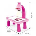 Προτζέκτορ Ζωγραφικής Εκπαιδευτικό Παιχνίδι Led Projector Art Drawing Table Projector 25x21x35 cm