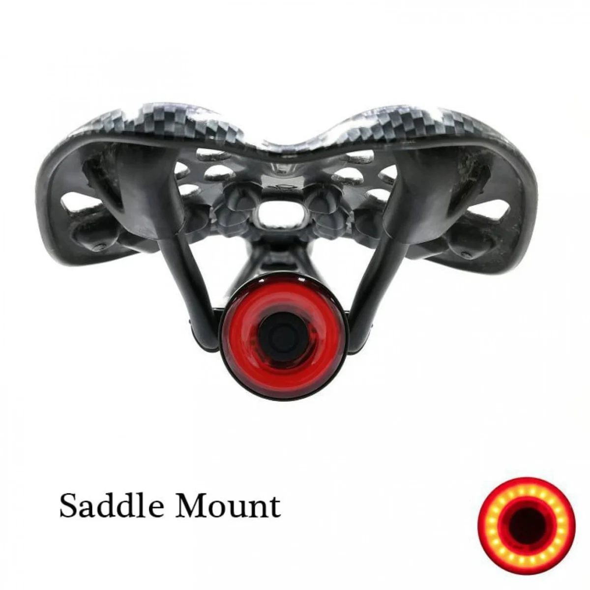 ENFITNIX LED Έξυπνο Επαναφορτιζόμενο Αδιάβροχο Οπίσθιο Φως Ποδηλάτου με Αισθητήρα Φρεναρίσματος & Αυτόματη Λειτουργία XLITE100