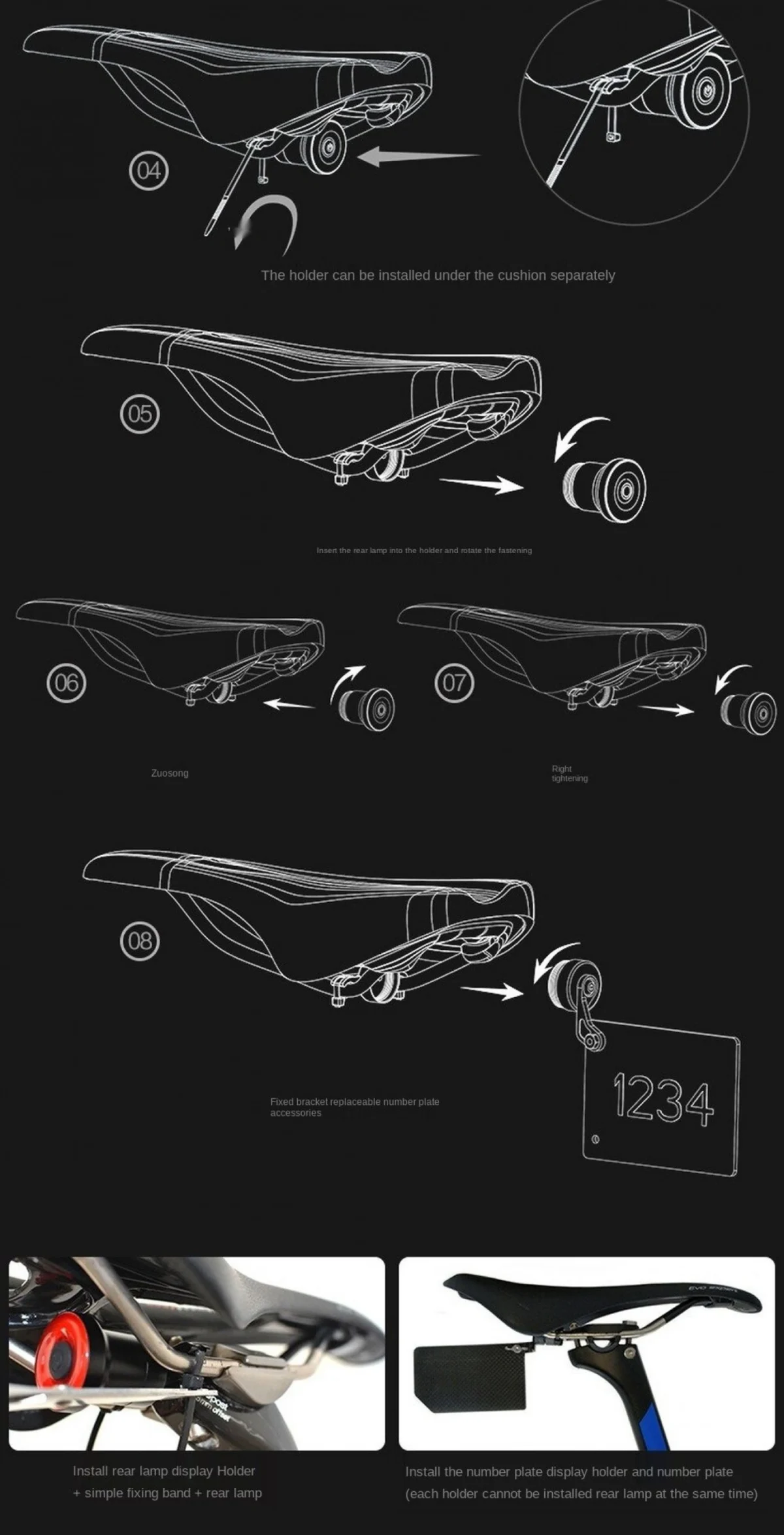 ENFITNIX LED Έξυπνο Επαναφορτιζόμενο Αδιάβροχο Οπίσθιο Φως Ποδηλάτου με Αισθητήρα Φρεναρίσματος & Αυτόματη Λειτουργία XLITE100
