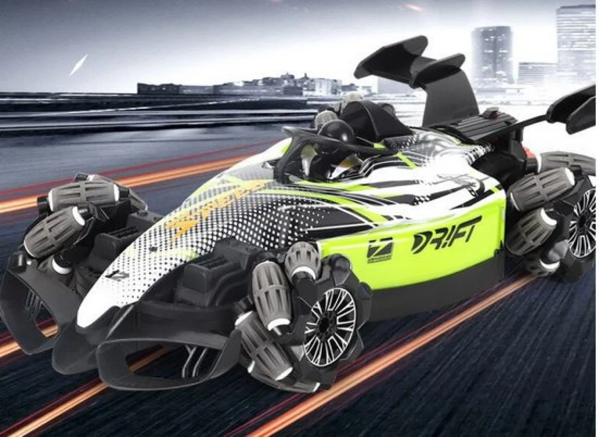 Τηλεκατευθυνόμενο Αυτοκίνητο Ακροβατικών Παντός Εδάφους με Τηλεχειριστήριο - Εφέ Ήχου - Φωτισμού 2.4GHz