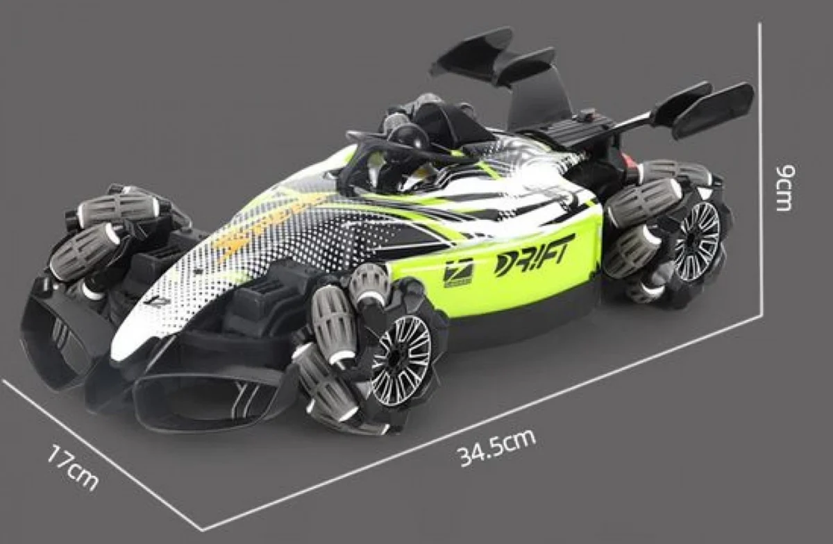 Τηλεκατευθυνόμενο Αυτοκίνητο Ακροβατικών Παντός Εδάφους με Τηλεχειριστήριο - Εφέ Ήχου - Φωτισμού 2.4GHz