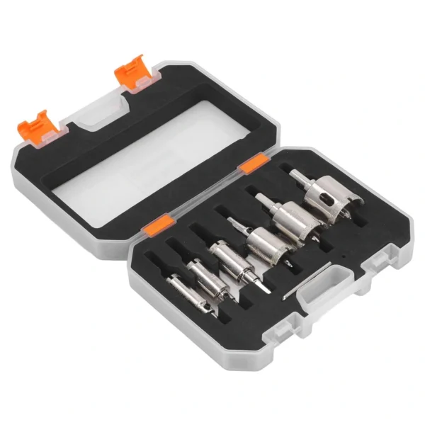 Σετ 6 Τεμαχίων Ποτηροτρύπανα Διαμαντιού 16mm-35mm για Γυαλί Κεραμικά και Πλακίδια