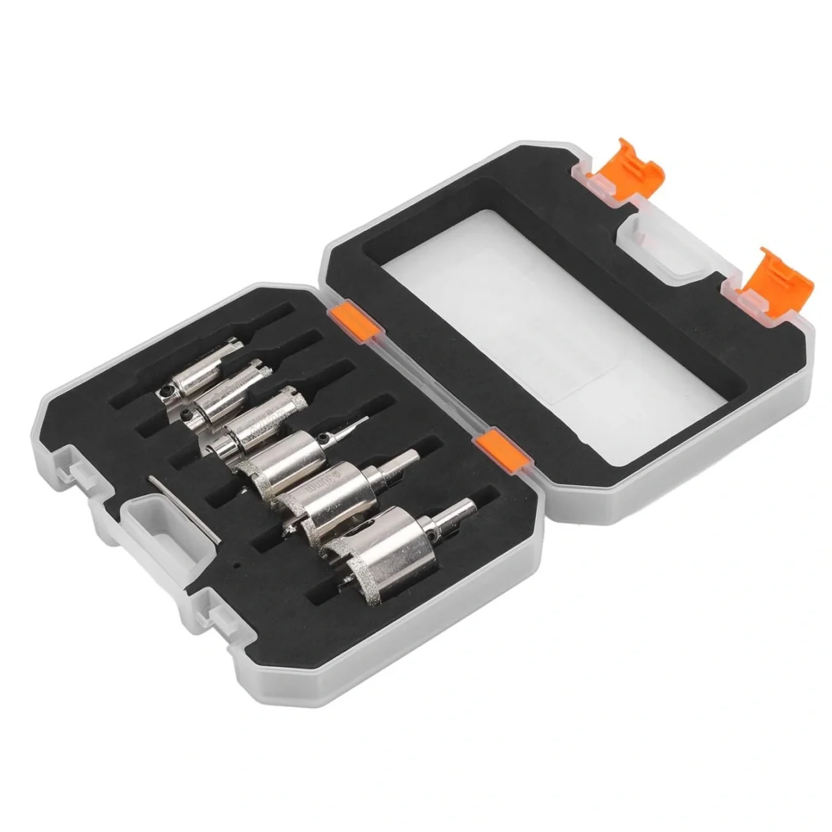 Σετ 6 Τεμαχίων Ποτηροτρύπανα Διαμαντιού 16mm-35mm για Γυαλί Κεραμικά και Πλακίδια