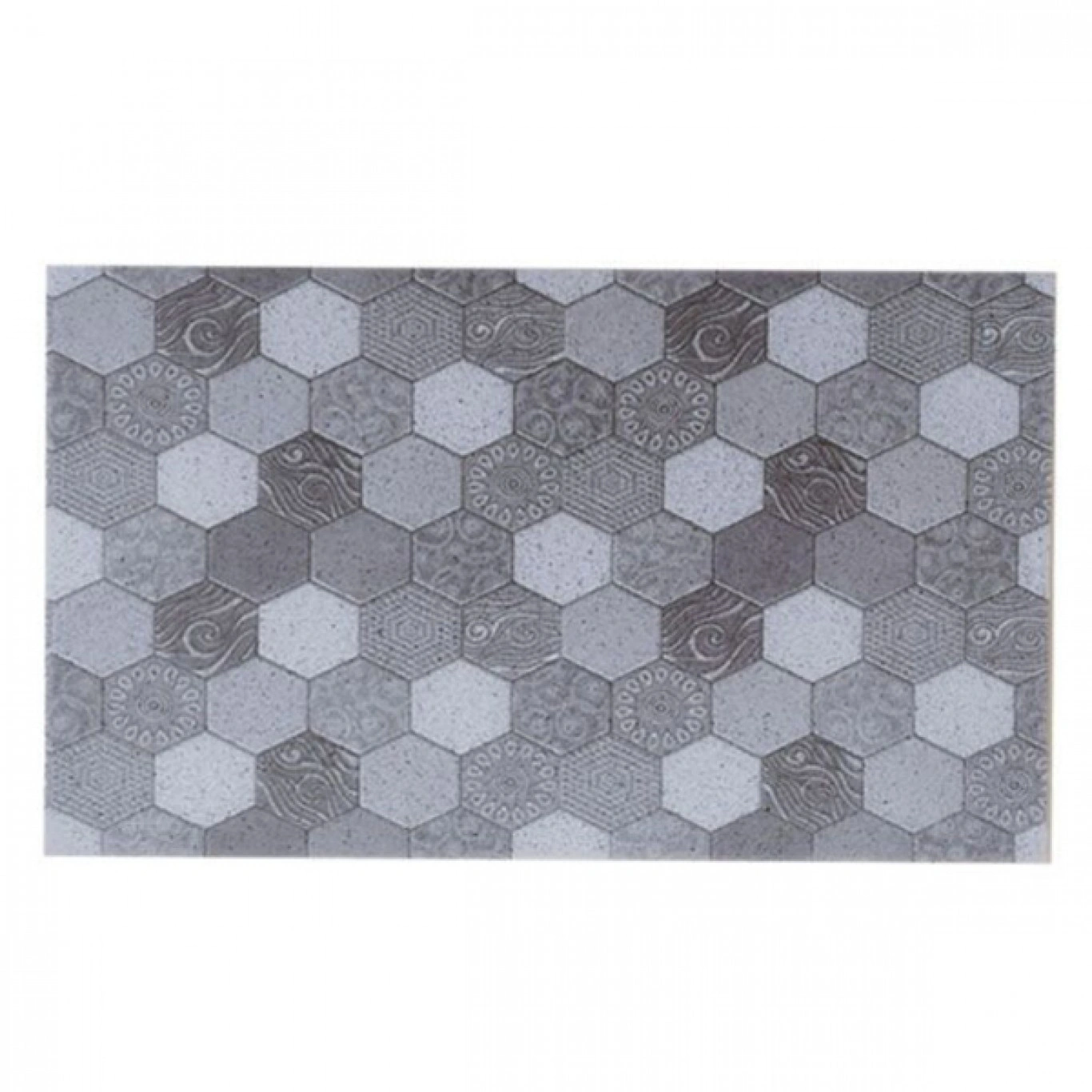 Πατάκι - Χαλάκι Eξώπορτας Γκρι 45x75cm Πατάκι - Χαλάκι Eξώπορτας Γκρι 45x75cm