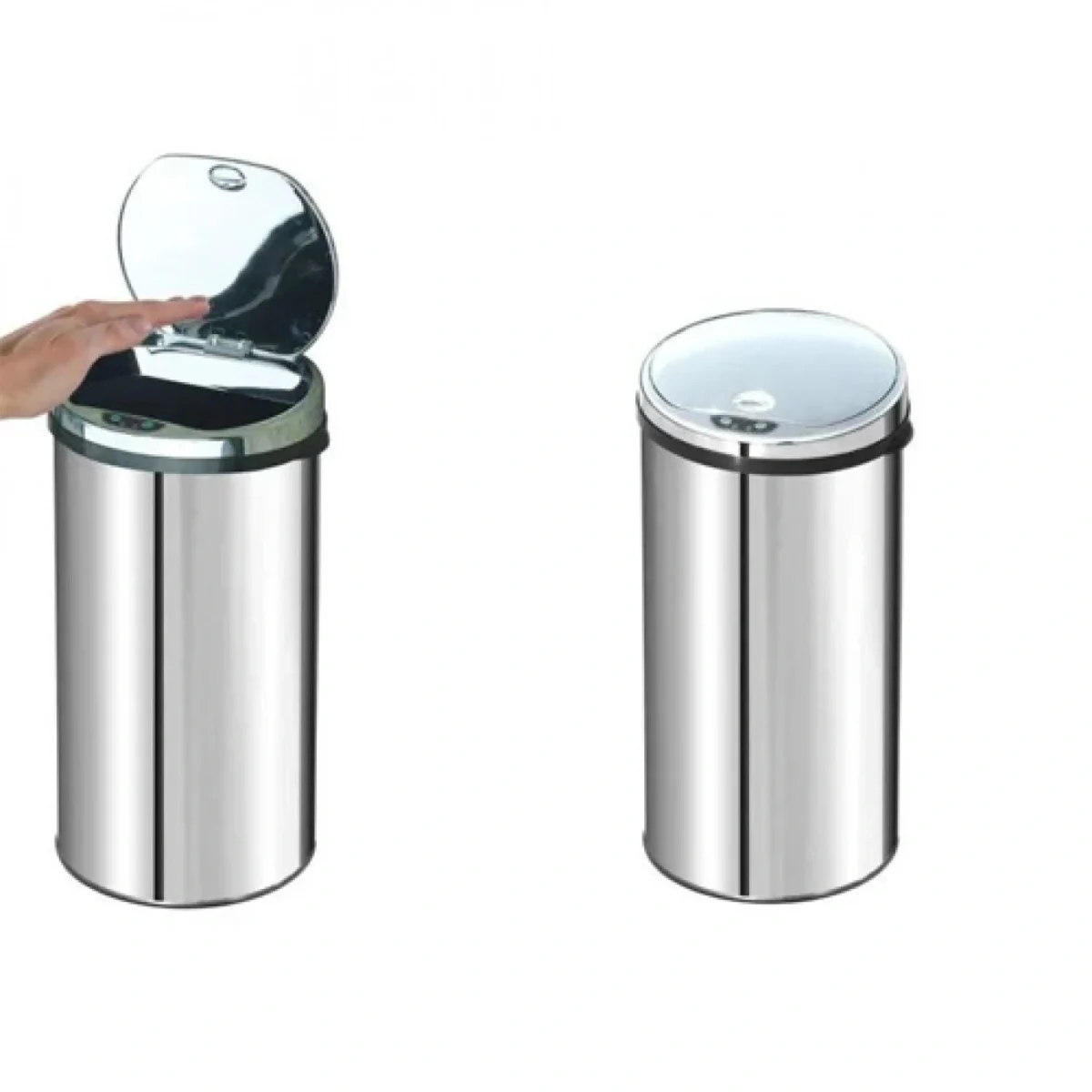 Αυτόματος Κάδος Inox Elegant Puma 42 Λίτρων με Φωτοκύτταρο