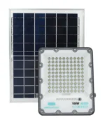 Ηλιακός Προβολέας IP66 100W Ψυχρού Λευκού Φωτισμού με Τηλεχειρισμό & Χρονοδιακόπτη AB-T0100