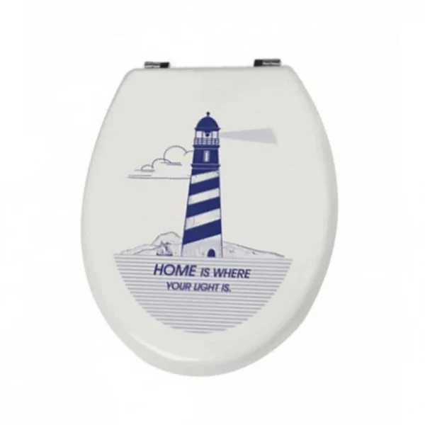 Καπάκι Τουαλέτας Πλαστικό ’’Φάρος’’ 37,2x43,3 εκ