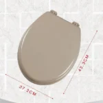 Καπάκι Τουαλέτας Πλαστικό Μπεζ 37,2x43,3 εκ