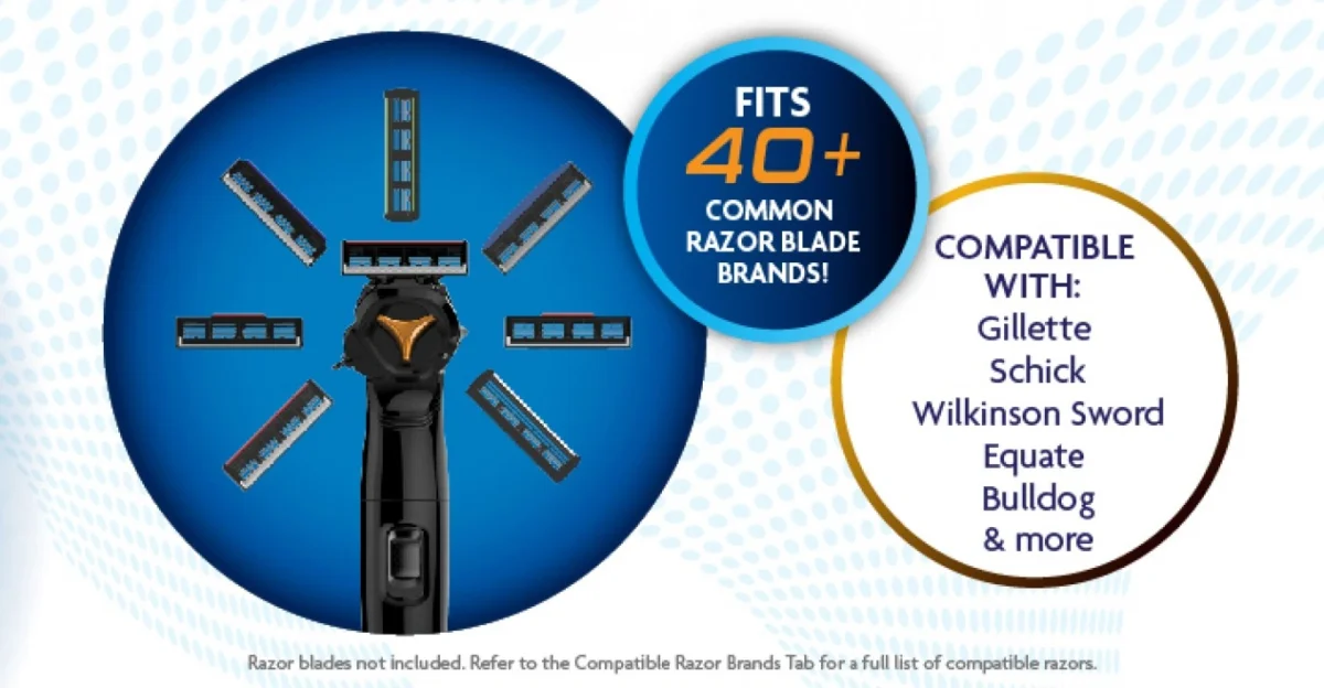 Freedom Razor - Επαναστατική Λαβή Ξυραφιού Και Κουρευτική Μηχανή 3 σε 1