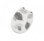 Καπάκι Τουαλέτας Πλαστικό "Leaves" 37,2x43,3 εκ