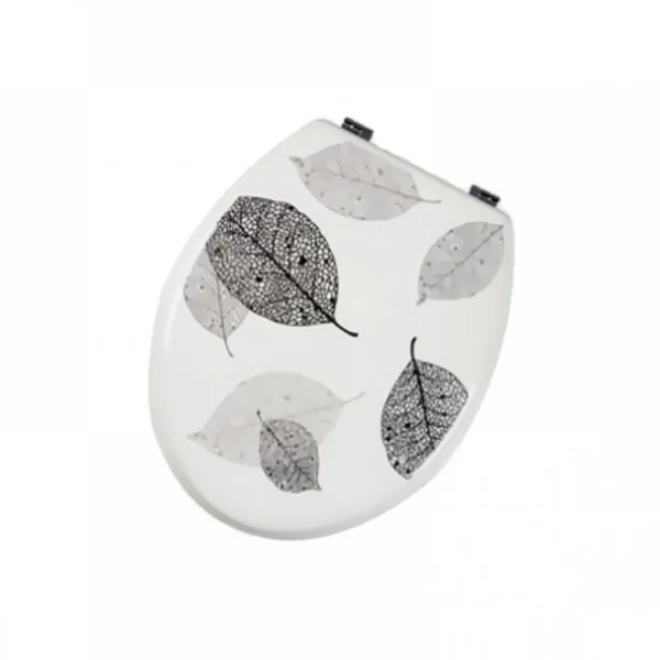 Καπάκι Τουαλέτας Πλαστικό "Leaves" 37,2x43,3 εκ
