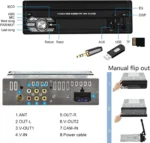 Ενισχυτής Multimedia Οθόνη Αφής 7 inch TFT Ηχοσύστημα Αυτοκινήτου Bluetooth 1 DIN CTC-703