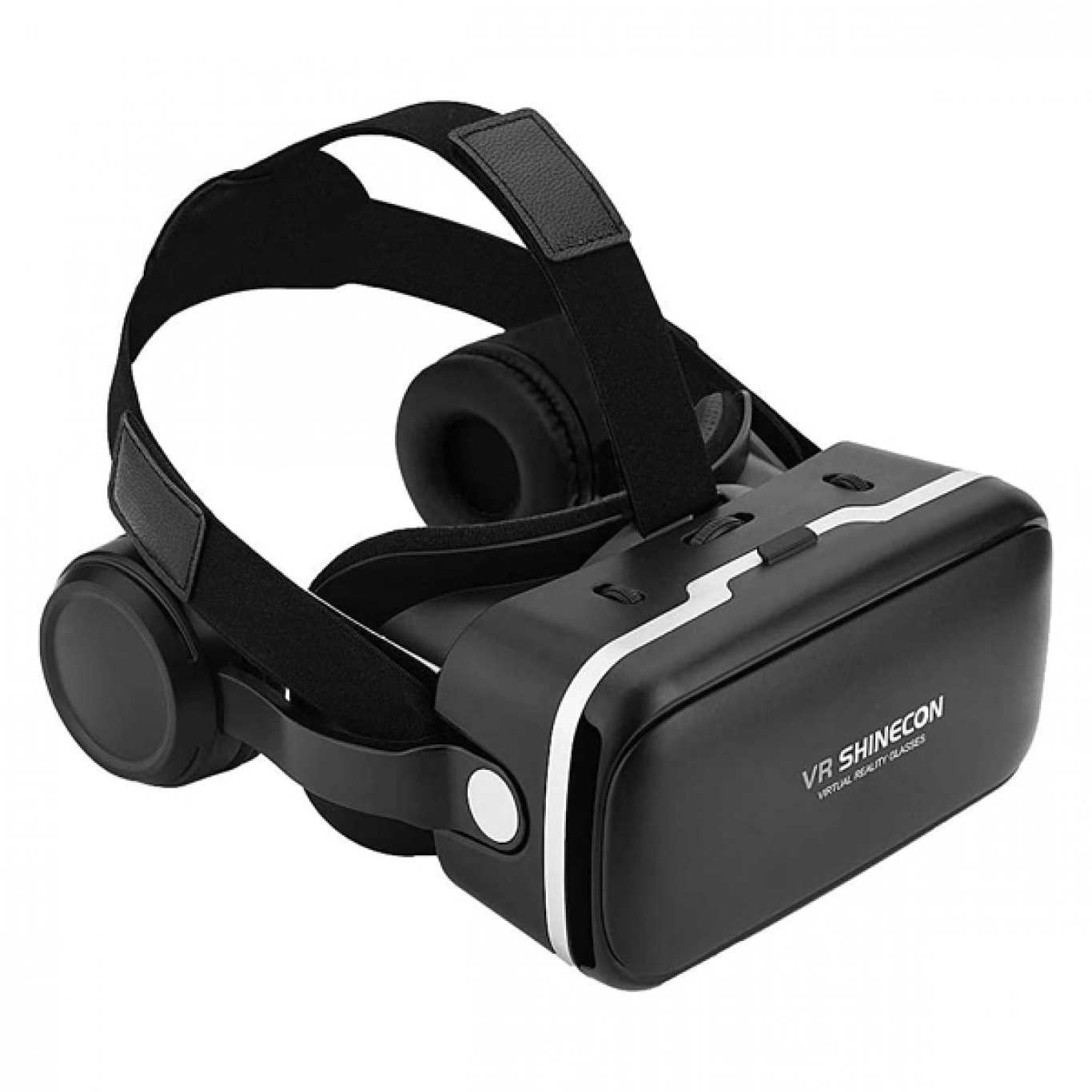 Shinecon G04E VR Headset Γυαλιά Εικονικής Πραγματικότητας με Ενσωματωμένα Ακουστικά για Κινητά από 4″ έως 6″ Μαύρο Shinecon G04E VR Headset Γυαλιά Εικονικής Πραγματικότητας με Ενσωματωμένα Ακουστικά για Κινητά από 4″ έως 6″ Μαύρο
