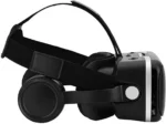 Shinecon G04E VR Headset Γυαλιά Εικονικής Πραγματικότητας με Ενσωματωμένα Ακουστικά για Κινητά από 4″ έως 6″ Μαύρο