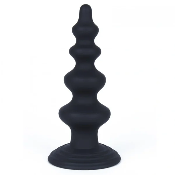 Πρωκτική Σφήνα Με Δακτυλίους - Ringed Anal Butt Plug Medium