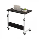 Βοηθητικό Τραπεζάκι με Ρόδες για Καναπέ - Κρεβάτι - Πολυθρόνα - Προσαρμοζόμενο Ύψος - 40x60x70cm