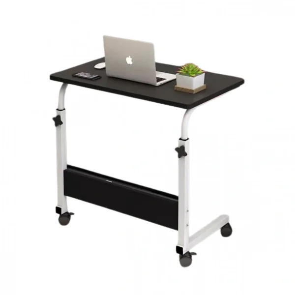 Βοηθητικό Τραπεζάκι με Ρόδες για Καναπέ - Κρεβάτι - Πολυθρόνα - Προσαρμοζόμενο Ύψος - 40x60x70cm