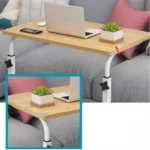 Βοηθητικό Τραπεζάκι με Ρόδες για Καναπέ - Κρεβάτι - Πολυθρόνα - Προσαρμοζόμενο Ύψος - 40x60x70cm