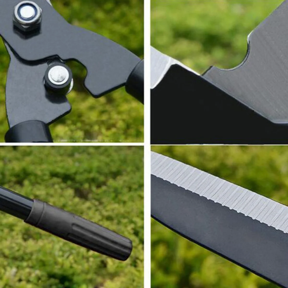 Πτυσσόμενο Κλαδευτήρι 57-75cm με Ανοξείδωτη Λεπίδα & Εργονομική Λαβή - Επεκτεινόμενο Ψαλίδι Κήπου