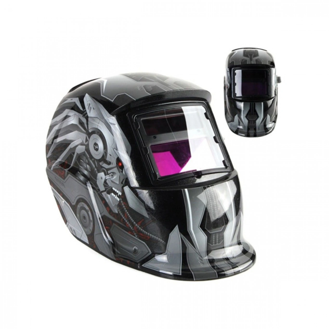 Ηλεκτρονική Μάσκα - Κράνος Ηλεκτροσυγκόλλησης Αυτόματης Σκίασης με Ηλιακό Πάνελ - Μαύρο Γκρι Transformers Ρομπότ Ηλεκτρονική Μάσκα - Κράνος Ηλεκτροσυγκόλλησης Αυτόματης Σκίασης με Ηλιακό Πάνελ - Μαύρο Γκρι Transformers Ρομπότ