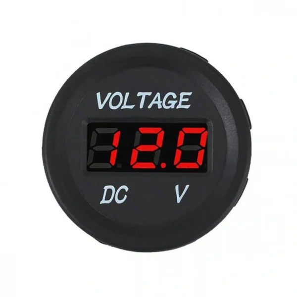 Universal Αδιάβροχο Ψηφιακό LED Βολτόμετρο DC 12V