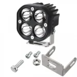 Αδιάβροχος Προβολέας LED 40W Ψυχρού Λευκού Φωτισμού 6000K Αυτοκινήτου, Μηχανής, Jeep SUV, Φορτηγά 12V & 24V 4500 Lumens IP67