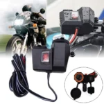 Φορτιστής Μπαταρίας Αυτοκινήτου/Μοτοσυκλέτας Andowl Q-DP9921 12V 6A με Κροκοδειλάκια & Πρίζα